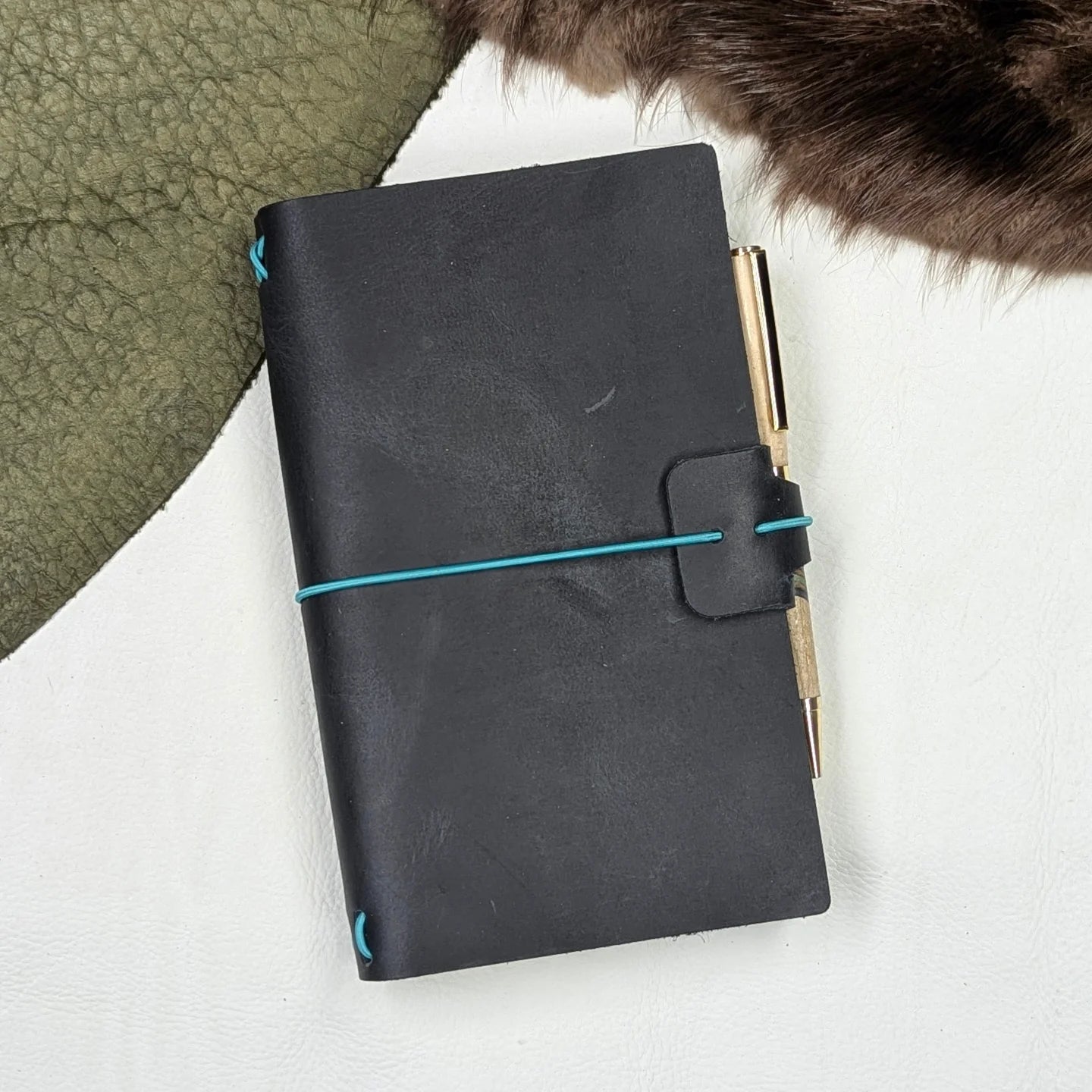 B6 SLIM Traveller's Refillable Notebook | Midnight Grey #1