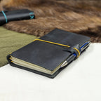 B6 SLIM Traveller's Refillable Notebook | Midnight Grey #2
