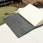 B6 SLIM Traveller's Refillable Notebook | Midnight Grey #3