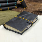 B6 SLIM Traveller's Refillable Notebook | Midnight Grey #3