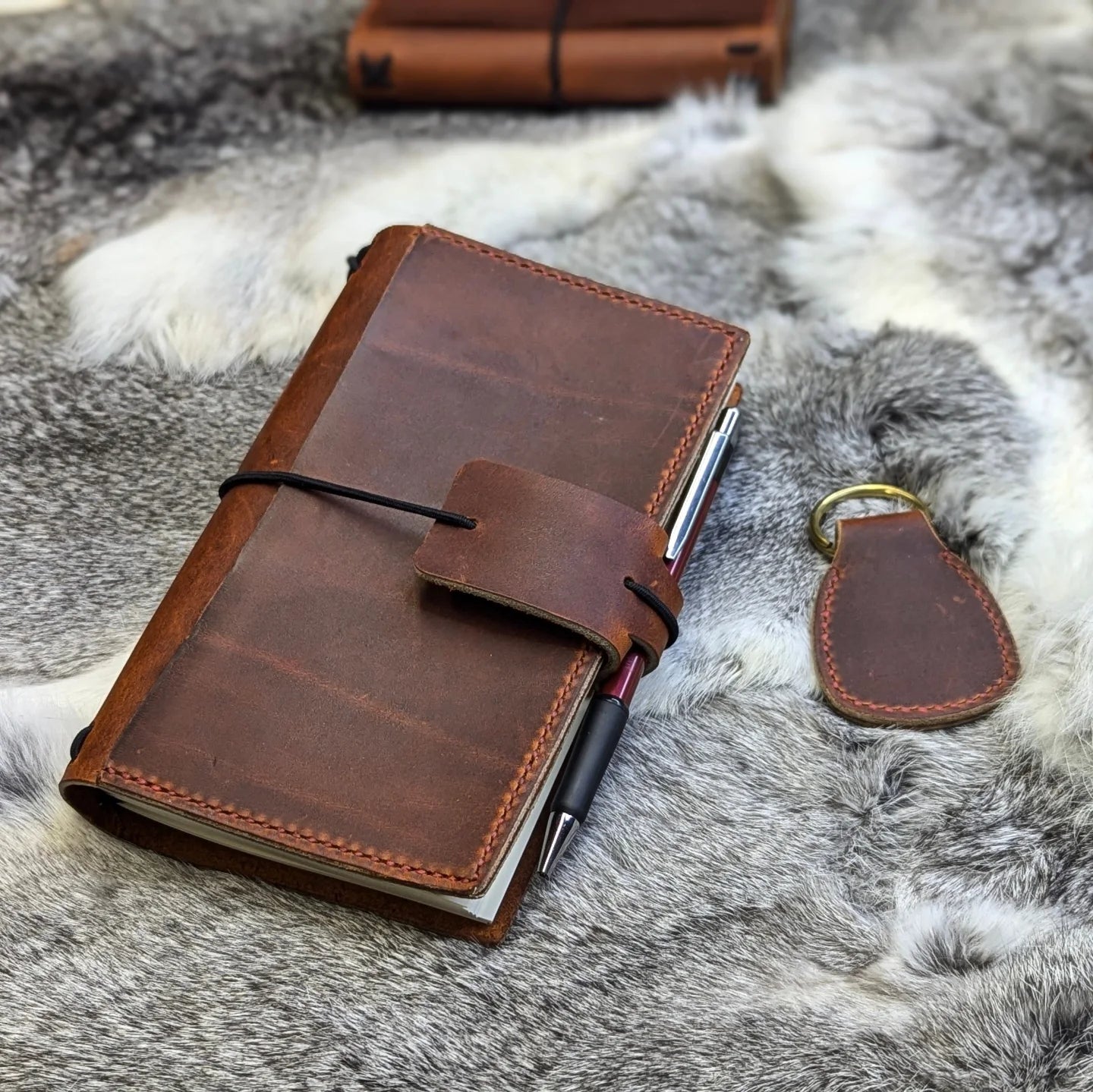 B6 SLIM Traveller's Refillable Notebook | Rua Tome 'Live Edge' #1