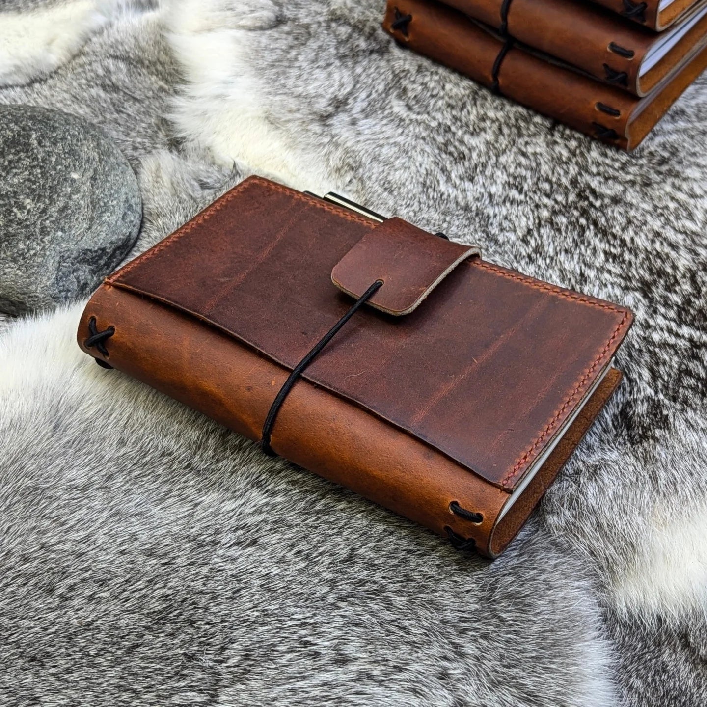 B6 SLIM Traveller's Refillable Notebook | Rua Tome 'Live Edge' #1