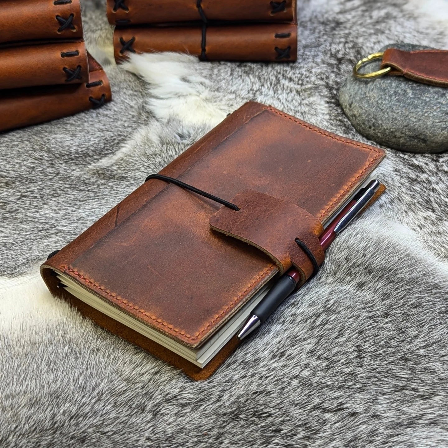 B6 SLIM Traveller's Refillable Notebook | Rua Tome 'Live Edge' #2
