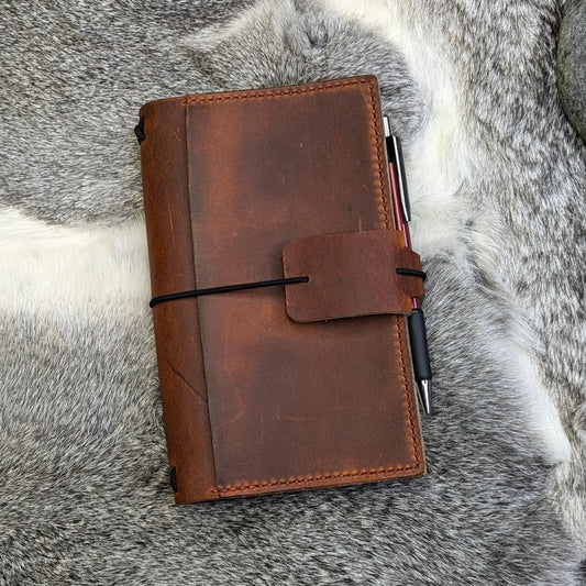 B6 SLIM Traveller's Refillable Notebook | Rua Tome 'Live Edge' #2