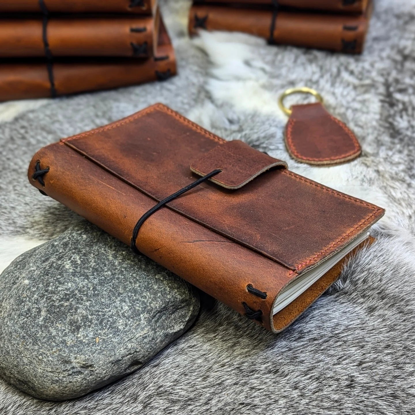 B6 SLIM Traveller's Refillable Notebook | Rua Tome 'Live Edge' #2