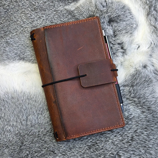 B6 SLIM Traveller's Refillable Notebook | Rua Tome 'Live Edge' #3