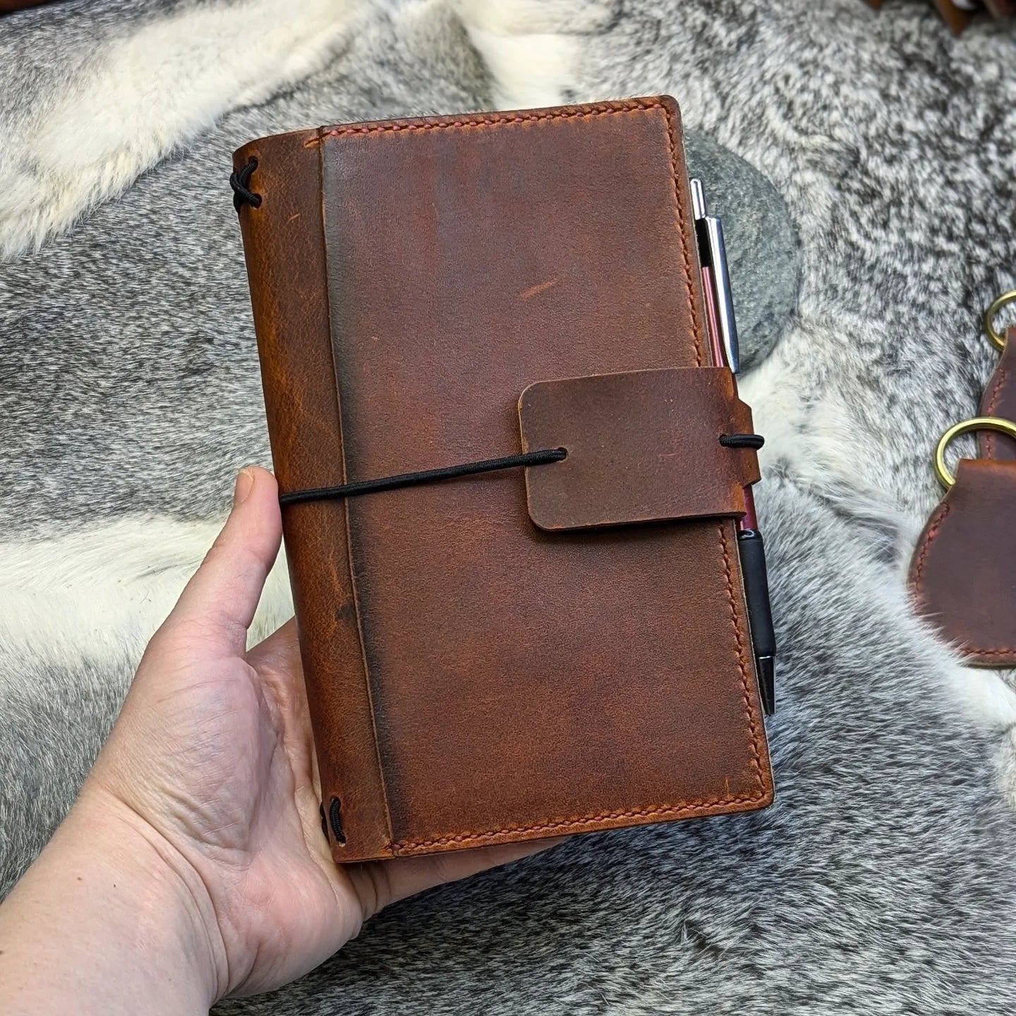 B6 SLIM Traveller's Refillable Notebook | Rua Tome 'Live Edge' #3