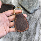 PASSPORT Traveller's Refillable Notebook + Fob GIFT SET | Bison Grain 'Live Edge'