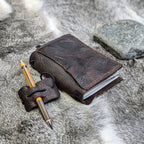 PASSPORT Traveller's Refillable Notebook | Durham Bull Grain 'Live Edge' #2