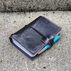 PASSPORT Traveller's Refillable Notebook | Eggplant Purple 'Live Edge' #1