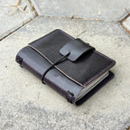 PASSPORT Traveller's Refillable Notebook | Eggplant Purple 'Live Edge' #11