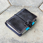 PASSPORT Traveller's Refillable Notebook | Eggplant Purple 'Live Edge' #3