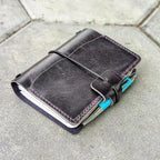 PASSPORT Traveller's Refillable Notebook | Eggplant Purple 'Live Edge' #5