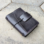 PASSPORT Traveller's Refillable Notebook | Eggplant Purple 'Live Edge' #7