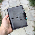 PASSPORT Traveller's Refillable Notebook | Eggplant Purple 'Live Edge' #7