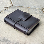 PASSPORT Traveller's Refillable Notebook | Eggplant Purple 'Live Edge' #8