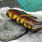 PASSPORT Traveller's Refillable Notebook | Tooled Ginkgo Leaves