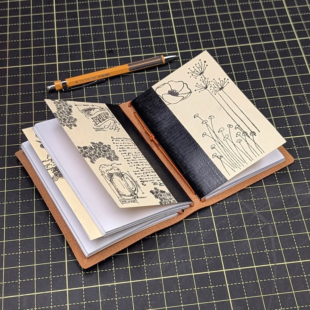 PASSPORT Traveller's Refillable Notebook | Gridiron Grit #2