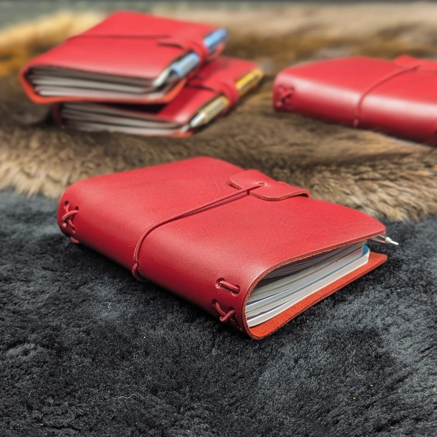 Traveller's Refillable Notebook | Cardinal Red