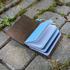 PASSPORT Traveller's Refillable Notebook | Pyrography Bees + Flowers #1