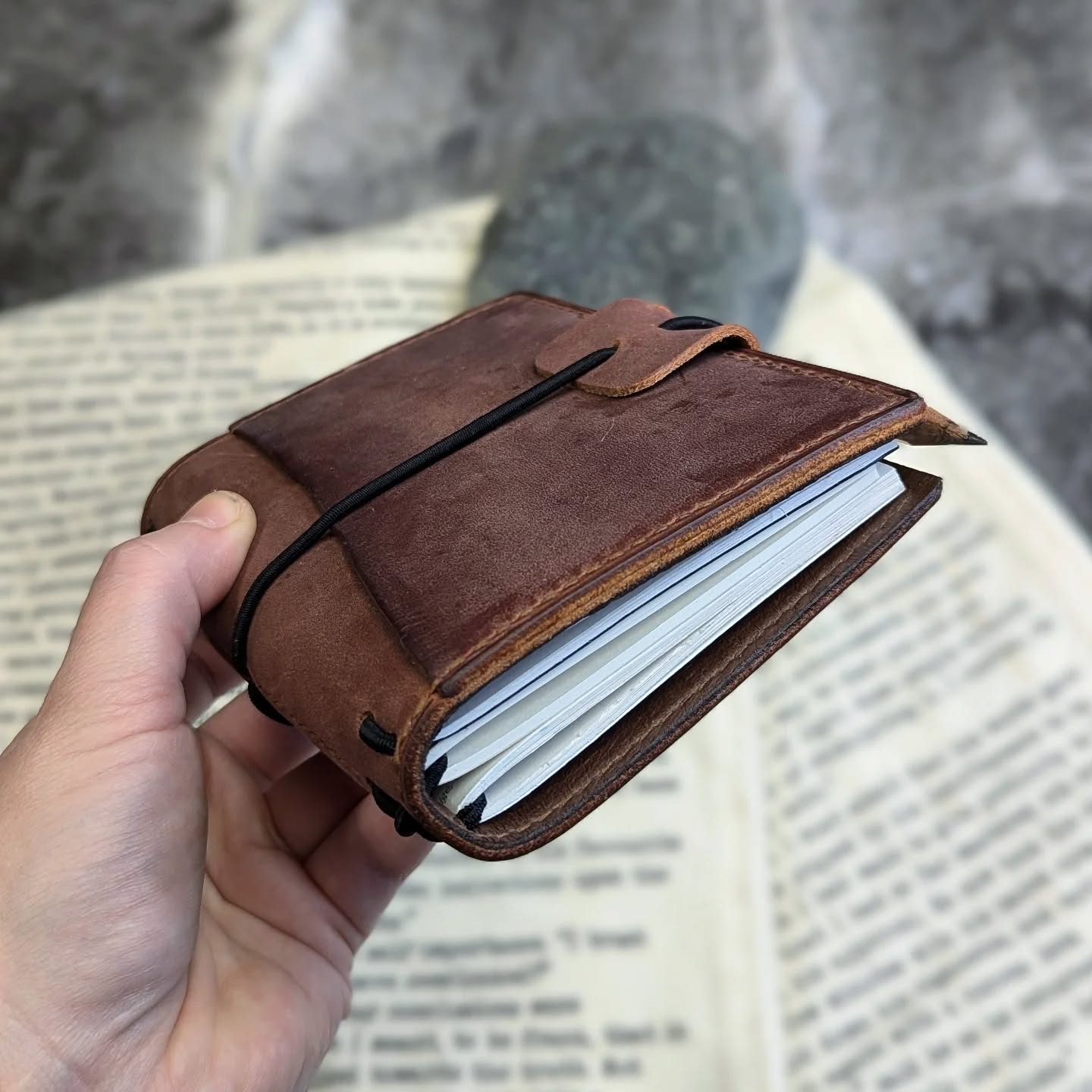 Passport Traveller's Refillable Notebook | Ruggine Red #1