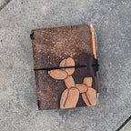 PASSPORT Traveller's Refillable Notebook | Tooled Balloon Dog #2