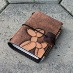 PASSPORT Traveller's Refillable Notebook | Tooled Balloon Dog #3