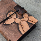 PASSPORT Traveller's Refillable Notebook | Tooled Balloon Dog #3