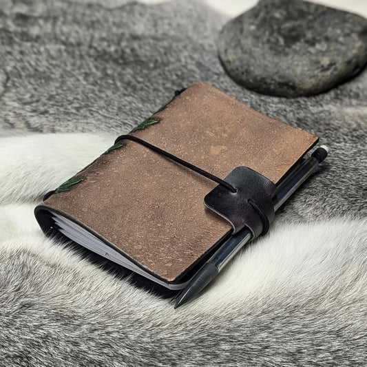 PASSPORT Traveller's Refillable Notebook | Tooled Ivy Vine