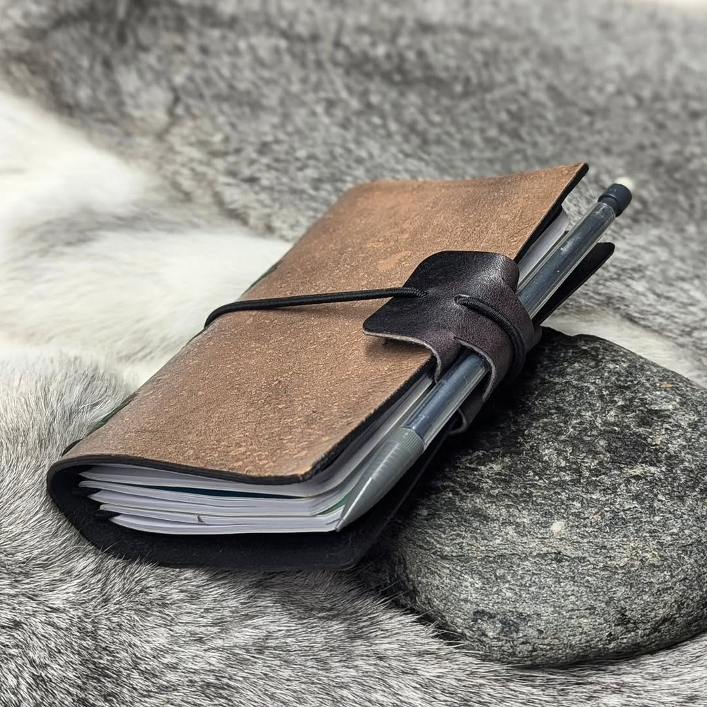PASSPORT Traveller's Refillable Notebook | Tooled Ivy Vine (One-Off)