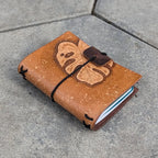 PASSPORT Traveller's Refillable Notebook | Tooled Monstera Leaf #5