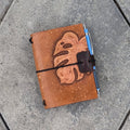 PASSPORT Traveller's Refillable Notebook | Tooled Monstera Leaf #6