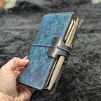 CUSTOM Traveller's Notebook Wallet | Paisley Pocket for S.R.
