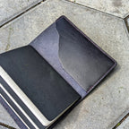 POCKET Traveller's Refillable Notebook | Eggplant Purple 'Live Edge' #3