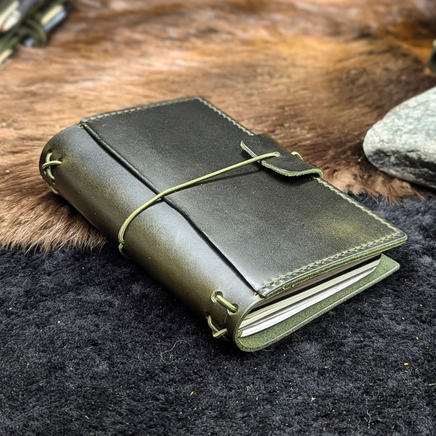 POCKET Traveller's Refillable Notebook | Forest Keep CANOPY #4