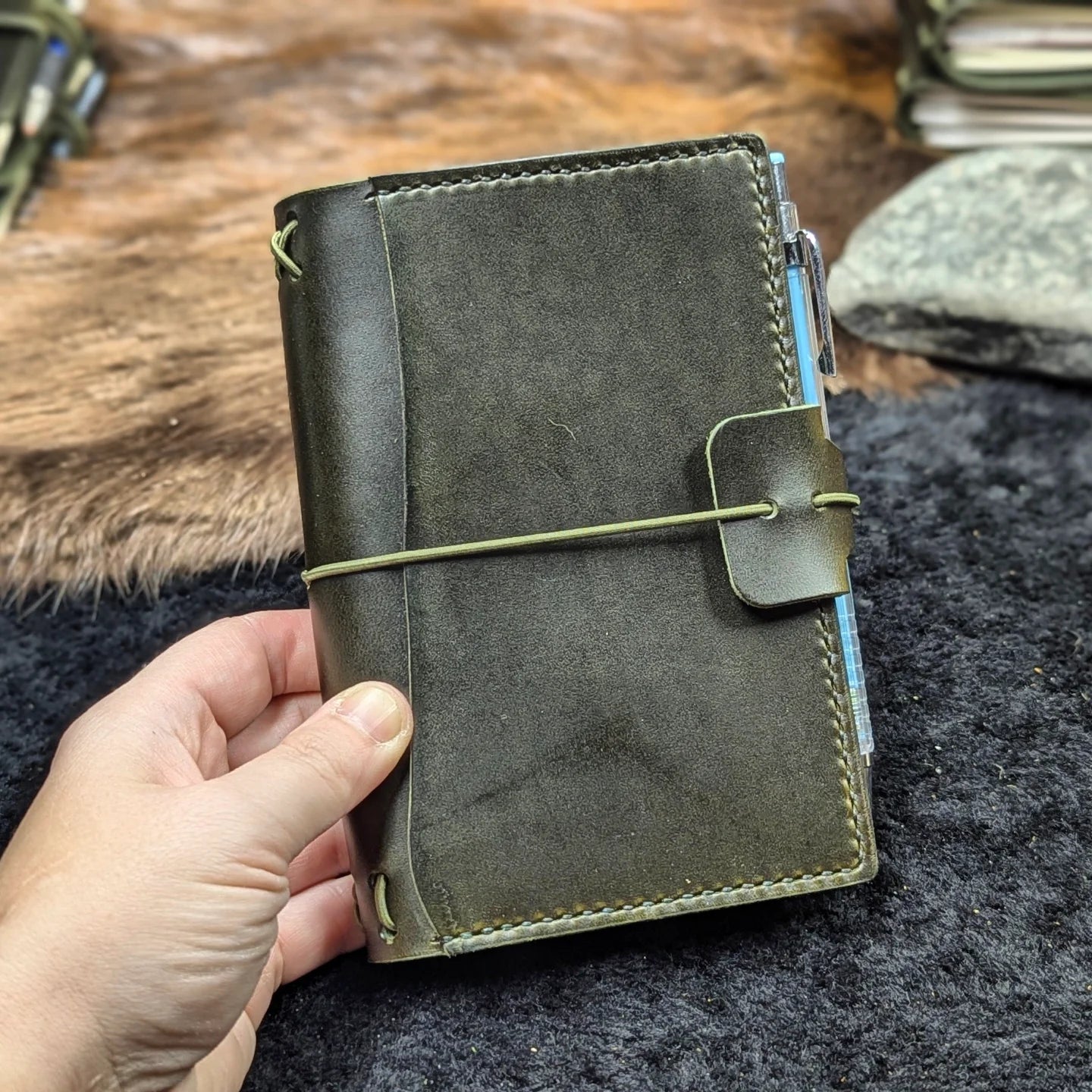 POCKET Traveller's Refillable Notebook | Forest Keep CANOPY #6