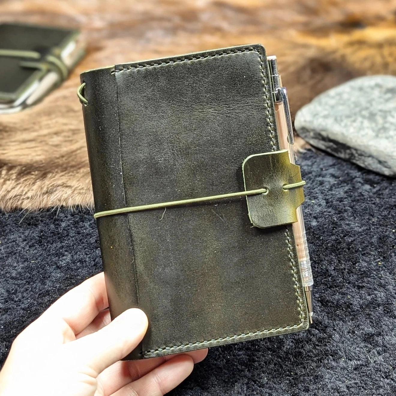 POCKET Traveller's Refillable Notebook | Forest Keep CANOPY #7