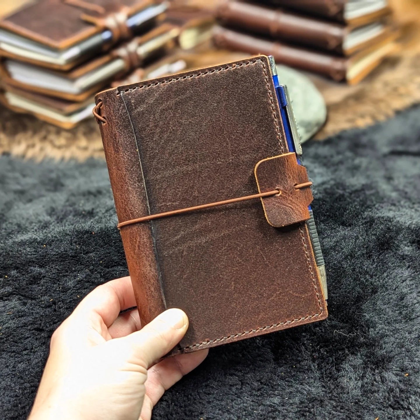 POCKET Traveller's Refillable Notebook | Forest Keep ROOTS #4
