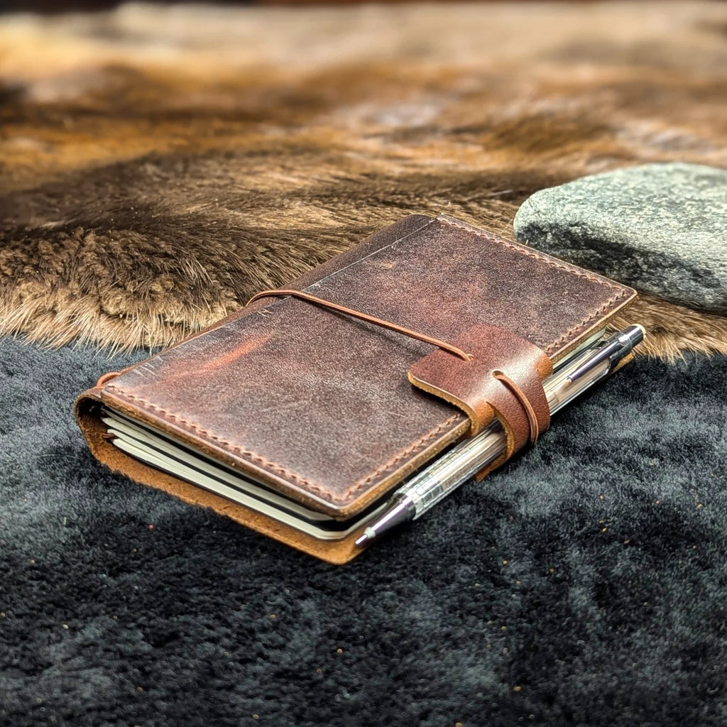 POCKET Traveller's Refillable Notebook | Forest Keep ROOTS #5