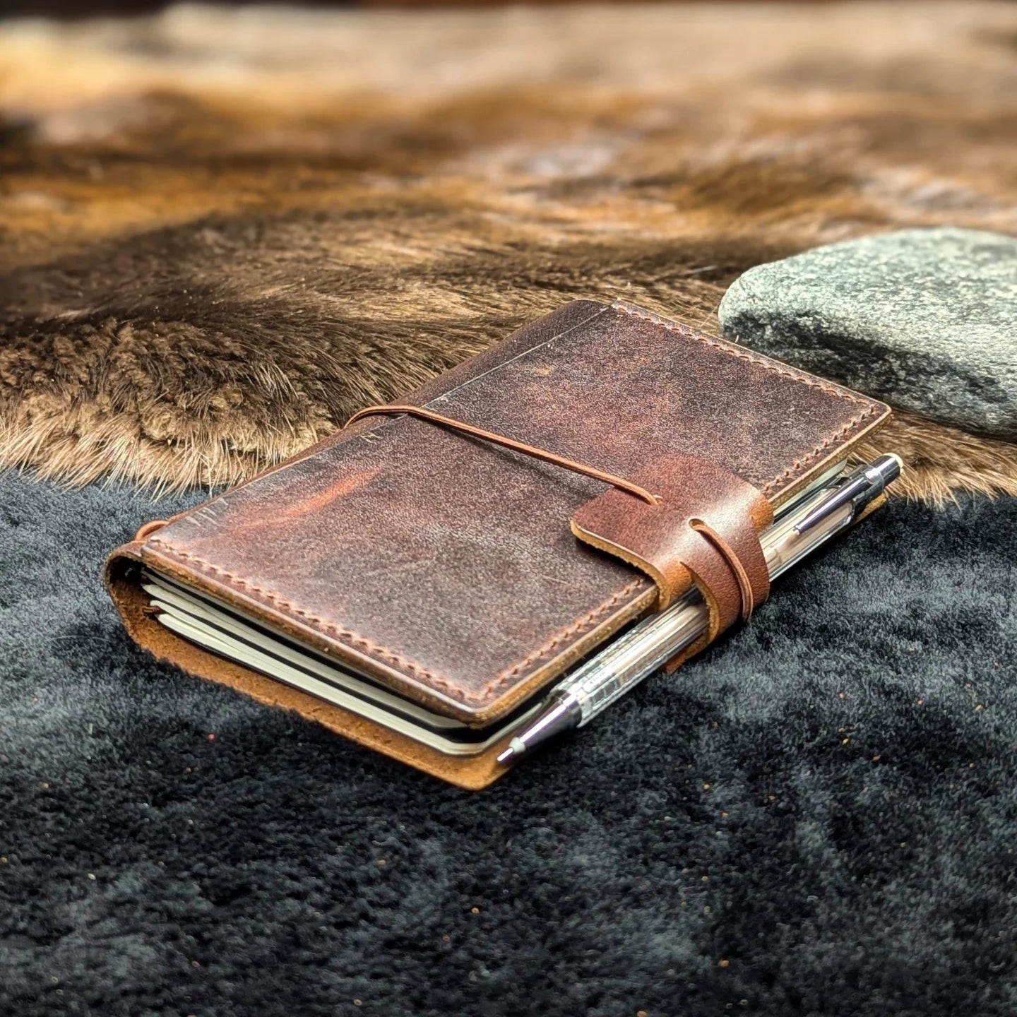 POCKET Traveller's Refillable Notebook | Forest Keep ROOTS #5