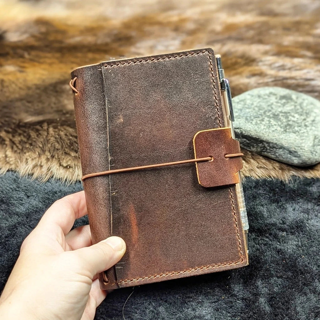 POCKET Traveller's Refillable Notebook | Forest Keep ROOTS #5