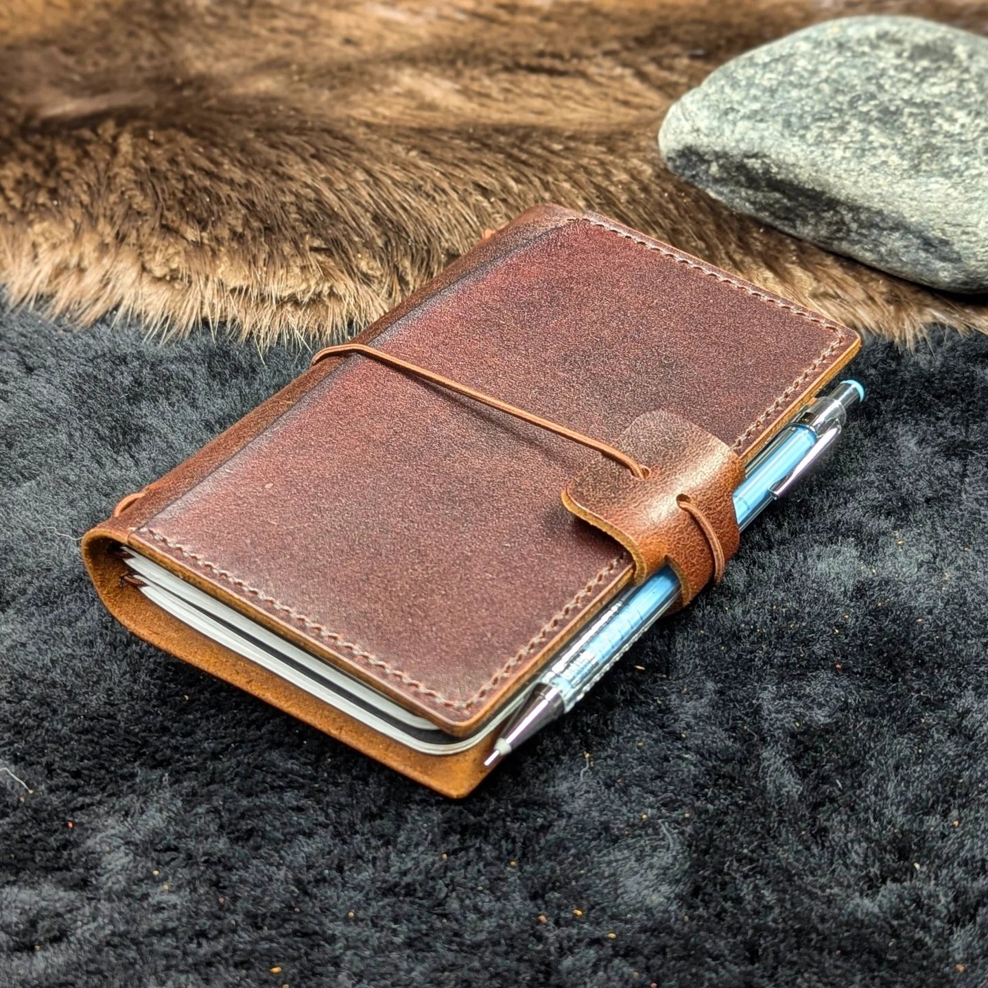 POCKET Traveller's Refillable Notebook | Forest Keep ROOTS #6