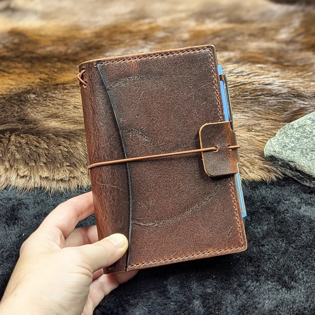 POCKET Traveller's Refillable Notebook | Forest Keep ROOTS #7