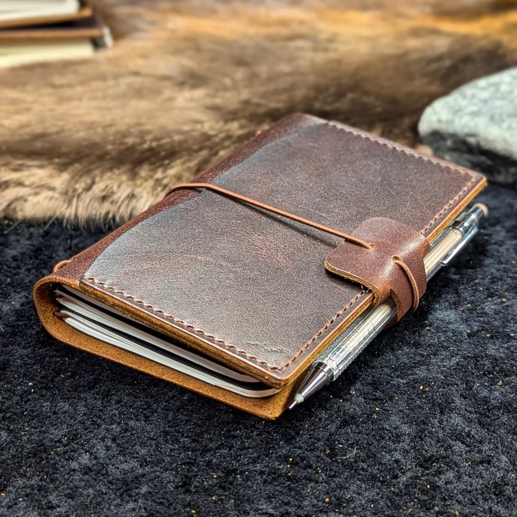 POCKET Traveller's Refillable Notebook | Forest Keep ROOTS #8