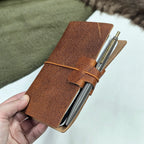 POCKET Traveller's Refillable Notebook | Gridiron Grit #1