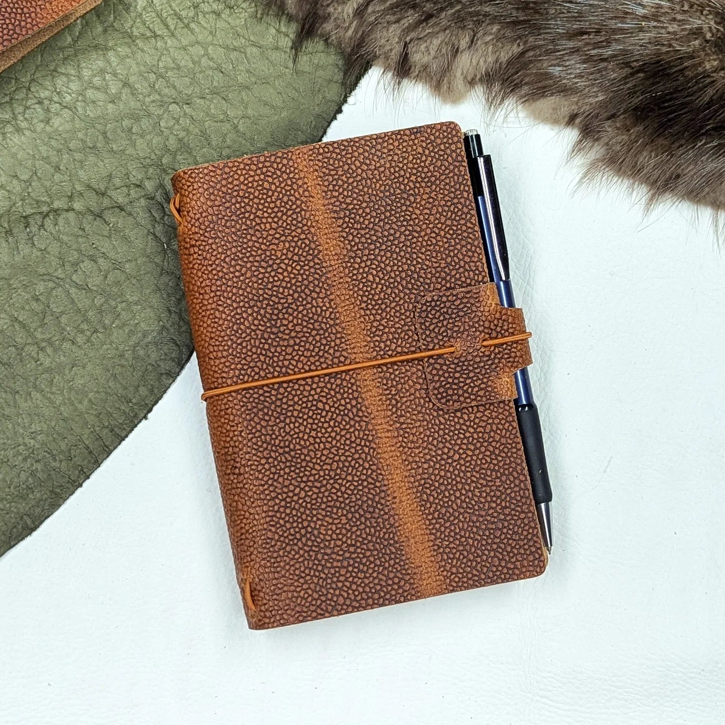 POCKET Traveller's Refillable Notebook | Gridiron Grit #3