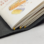 POCKET Traveller's Refillable Notebook | Midnight Grey #3