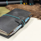 POCKET Traveller's Refillable Notebook | Midnight Grey #4