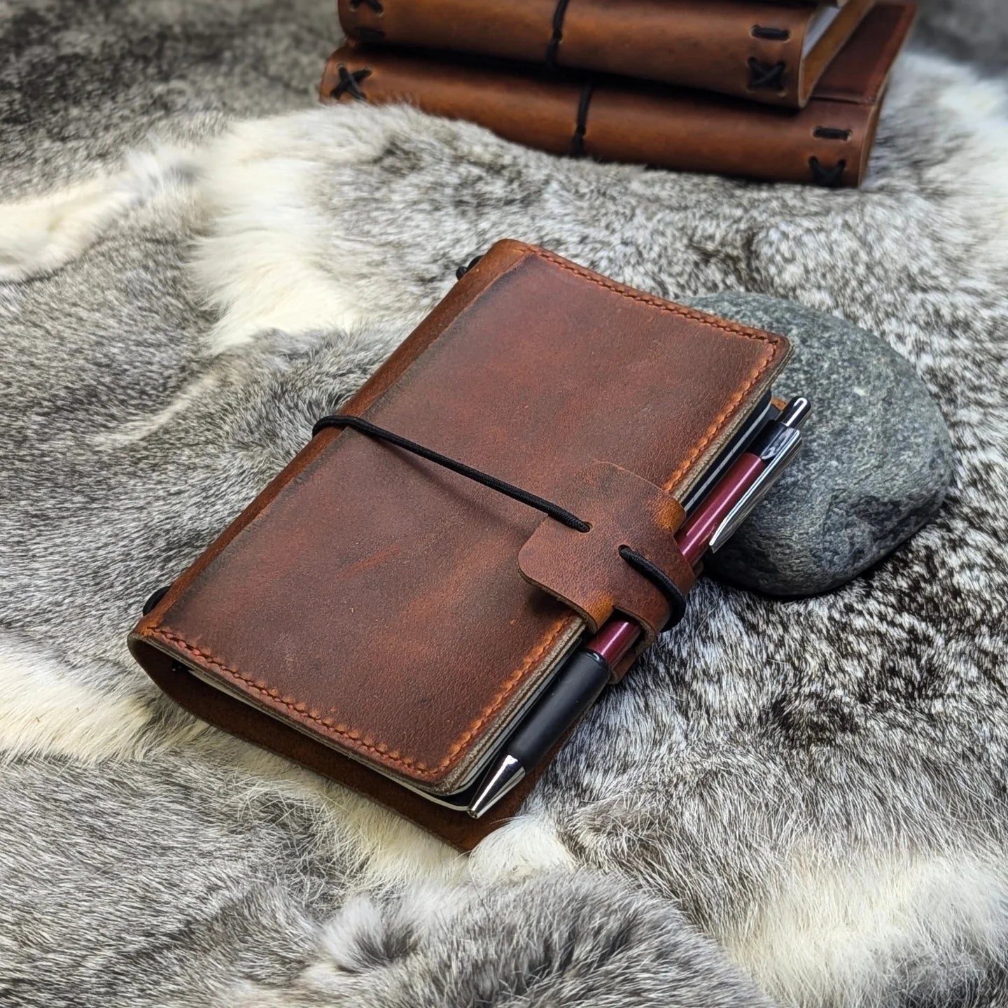 POCKET Traveller's Refillable Notebook | Rua Tome 'Live Edge' #1