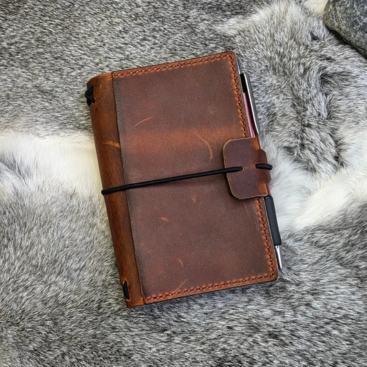 POCKET Traveller's Refillable Notebook | Rua Tome 'Live Edge' #2